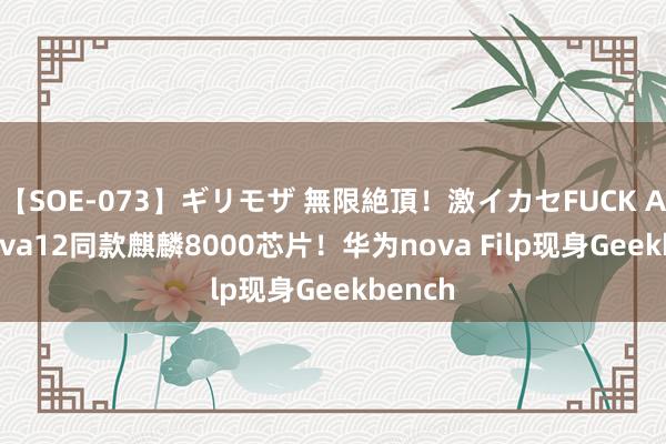 【SOE-073】ギリモザ 無限絶頂！激イカセFUCK Ami nova12同款麒麟8000芯片！华为nova Filp现身Geekbench